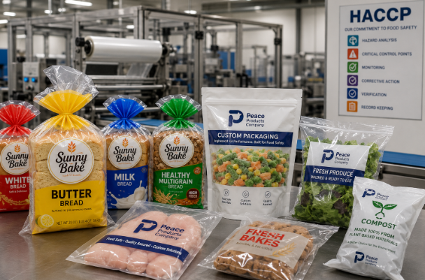 How Custom Poly Bags Support Food Packaging Safety
